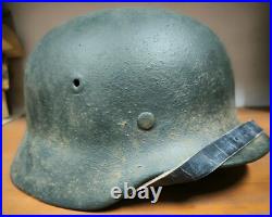 Helmet german original nice helmet M40 size 66 stamp WW2 WWII Free Shipping