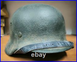Helmet german original nice helmet M40 size 66 stamp WW2 WWII Free Shipping