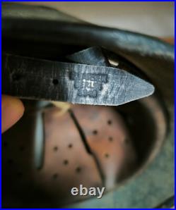 Helmet german original nice helmet M40 size 66 stamp WW2 WWII Free Shipping