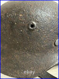 Helmet german original nice helmet M40 size 66 without restoration WW2 WWII