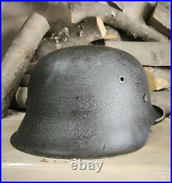Helmet german original nice helmet M42 original WW2 WWII size 64