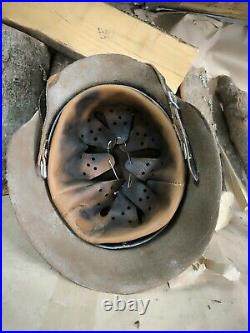 Helmet german original nice helmet M42 original WW2 WWII size 64 Free Shipping