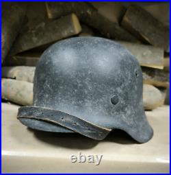 Helmet german original nice helmet M42 original WW2 WWII size 64 Free Shipping