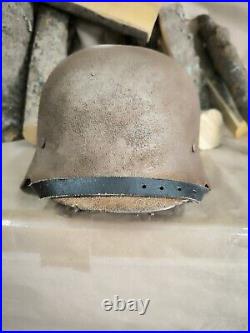 Helmet german original nice helmet M42 original WW2 WWII size 64 Free Shipping