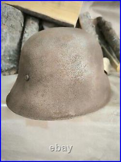 Helmet german original nice helmet M42 original WW2 WWII size 64 Free Shipping