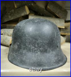 Helmet german original nice helmet M42 original WW2 WWII size 64 Free Shipping