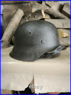 Helmet german original nice helmet M42 original WW2 WWII size 64 Free Shipping Helmet german original nice helmet M42 original WW2 WWII size 64 Free Shipping
