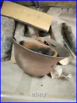 Helmet german original nice helmet M42 original WW2 WWII size 64 Free Shipping