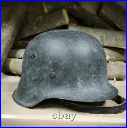 Helmet german original nice helmet M42 original WW2 WWII size 64 Free Shipping