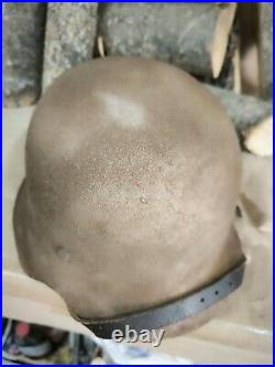 Helmet german original nice helmet M42 original WW2 WWII size 64 Free Shipping