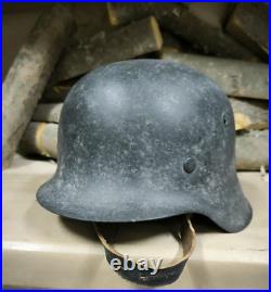 Helmet german original nice helmet M42 original WW2 WWII size 64 Free Shipping