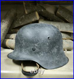 Helmet german original nice helmet M42 original WW2 WWII size 64 Free Shipping