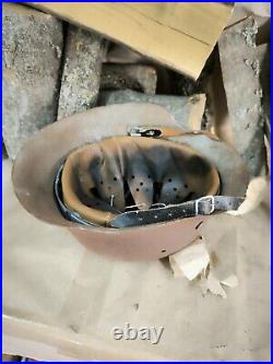 Helmet german original nice helmet M42 original WW2 WWII size 64 Free Shipping