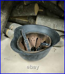 Helmet german original nice helmet M42 original WW2 WWII size 64 Free Shipping