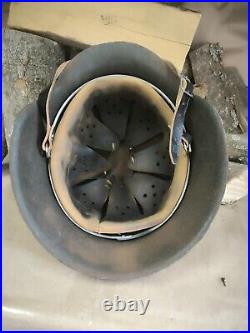 Helmet german original nice helmet M42 original WW2 WWII size 66 Free Shipping