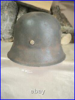 Helmet german original nice helmet M42 original WW2 WWII size 66 Free Shipping