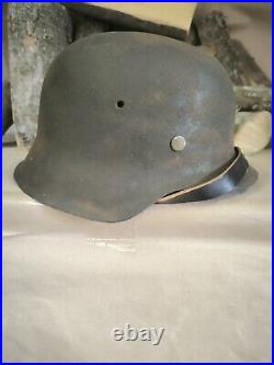 Helmet german original nice helmet M42 original WW2 WWII size 66 Free Shipping