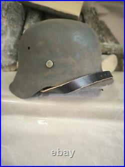 Helmet german original nice helmet M42 original WW2 WWII size 66 Free Shipping