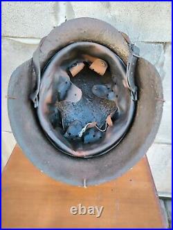 Helmet german original nice helmet M42 size 62 WW2 WWII Free Shipping