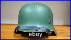 Helmet german original nice helmet M42 size 62 have a number WW2 WWII