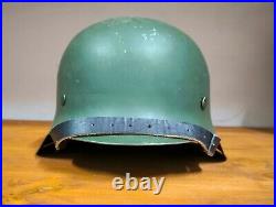 Helmet german original nice helmet M42 size 62 have a number WW2 WWII