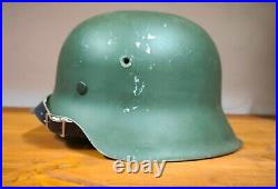 Helmet german original nice helmet M42 size 62 have a number WW2 WWII