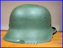 Helmet german original nice helmet M42 size 62 have a number WW2 WWII