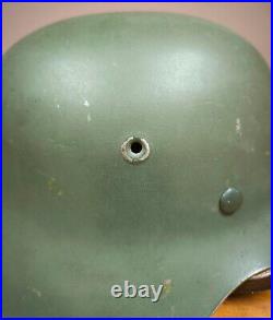 Helmet german original nice helmet M42 size 62 have a number WW2 WWII