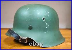 Helmet german original nice helmet M42 size 62 have a number WW2 WWII