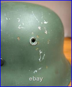 Helmet german original nice helmet M42 size 62 have a number WW2 WWII