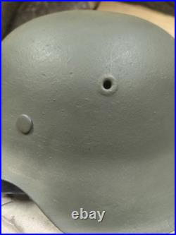 Helmet german original nice helmet M42 size 62 original WW2 WWII Free Shipping