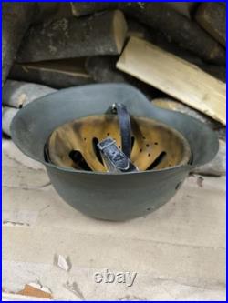 Helmet german original nice helmet M42 size 62 original WW2 WWII Free Shipping