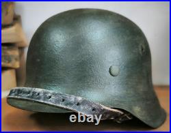 Helmet german original nice helmet M42 size 64 WW2 WWII Free Shipping