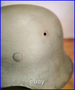 Helmet german original nice helmet M42 size 64 WW2 WWII Free Shipping