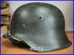 Helmet german original nice helmet M42 size 64 WW2 WWII Free Shipping
