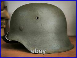 Helmet german original nice helmet M42 size 64 WW2 WWII Free Shipping
