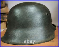 Helmet german original nice helmet M42 size 64 WW2 WWII Free Shipping