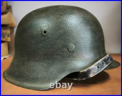 Helmet german original nice helmet M42 size 64 WW2 WWII Free Shipping