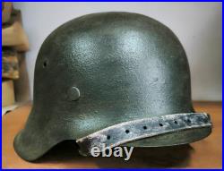 Helmet german original nice helmet M42 size 64 WW2 WWII Free Shipping
