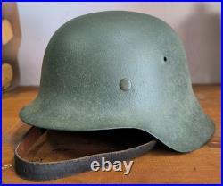 Helmet german original nice helmet M42 size 64 WW2 WWII have a number