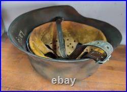 Helmet german original nice helmet M42 size 64 WW2 WWII have a number