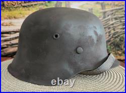 Helmet german original nice helmet M42 size 64 WW2 WWII have a number