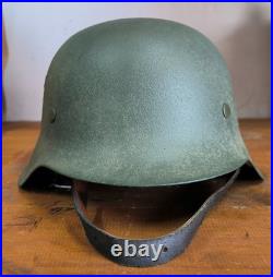 Helmet german original nice helmet M42 size 64 WW2 WWII have a number