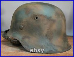 Helmet german original nice helmet M42 size 64 WW2 WWII have a number