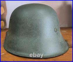 Helmet german original nice helmet M42 size 64 WW2 WWII have a number