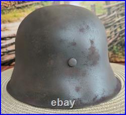 Helmet german original nice helmet M42 size 64 WW2 WWII have a number