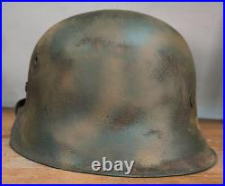Helmet german original nice helmet M42 size 64 WW2 WWII have a number
