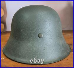 Helmet german original nice helmet M42 size 64 WW2 WWII have a number