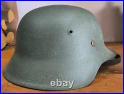 Helmet german original nice helmet M42 size 64 WW2 WWII have a number