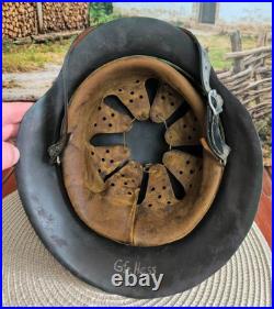 Helmet german original nice helmet M42 size 64 WW2 WWII have a number